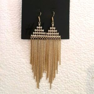 H&M chain earrings
